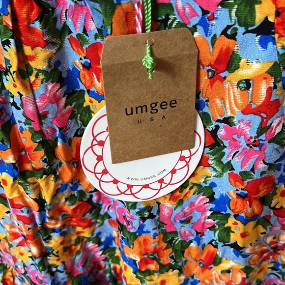 NWT Umgee USA Floral Blouse Size Small - Picture 5 of 7